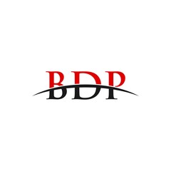 BDP swoosh horizon initials, letter corporate logo designs inspiration