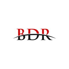 BDR swoosh horizon initials, letter corporate logo designs inspiration