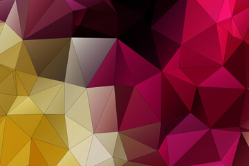 Fototapeta premium Polygon. Low poly abstract background