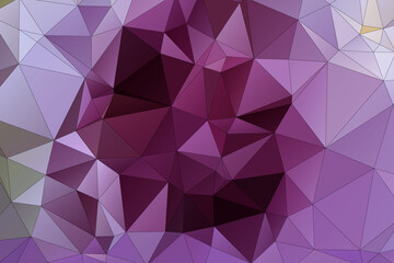vector Low poly crystal background. Polygon design pattern. Low poly illustration, low polygon background.