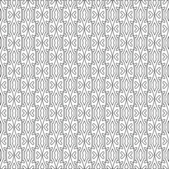 Vector geometric pattern. Repeating elements stylish background abstract ornament for wallpapers and backgrounds. Black and white colors.