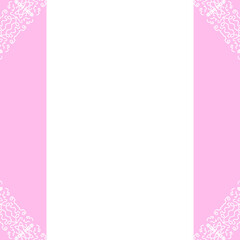 可愛い印象　模様　アブストラクト　フレーム素材