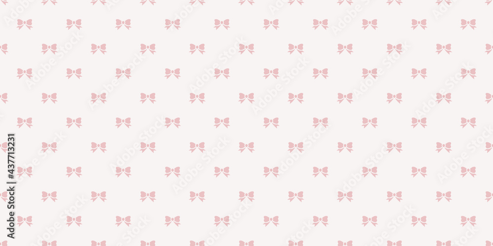 Poster bow seamless repeat pattern background.