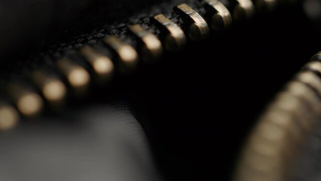Zipper closeup.