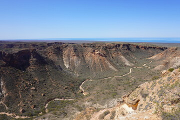 Aussicht Charles Knife Canyon