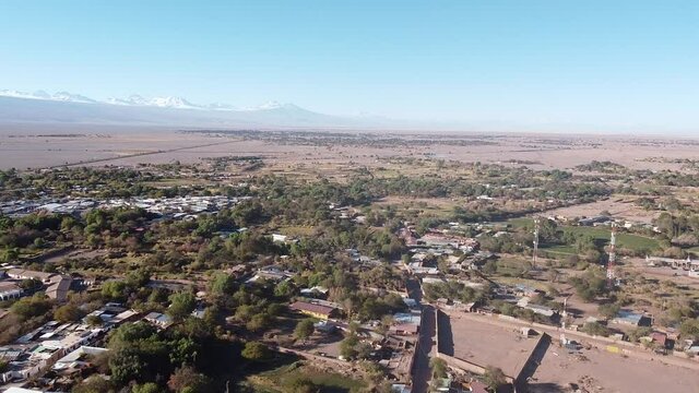 Vuelo de Dron en San Pedro de Atacama. Chile