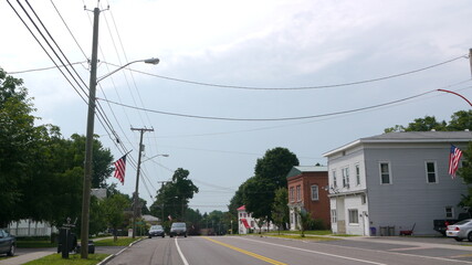 Ville de Syracuse aux États-Unis