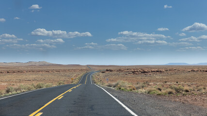 road in the desert