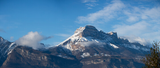 Dent de crolles neige
