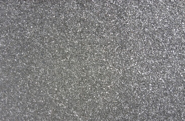 surface of gray decorative plaster on a mineral basis.