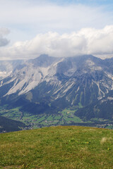 Obraz premium Planai mountain in Schladming, Austria