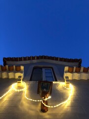 Casa, construção, iluminação, decoração 