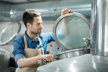 Craft alcohol production, work with modern equipment and microbrewery