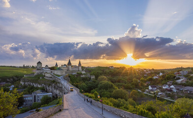 Kamianets-Podilskyi is a city in western Ukraine. It's known for its well-preserved Old Town and...