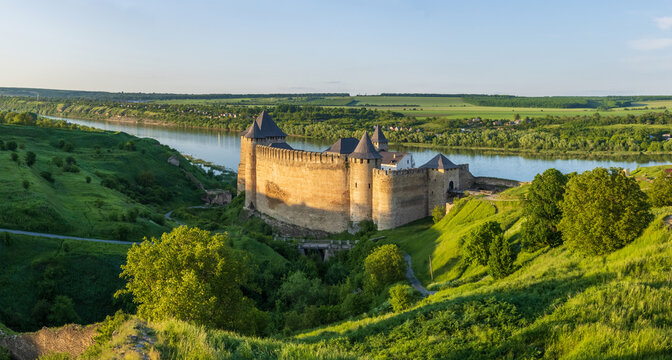 The Khotyn Fortress is a fortification complex located on the right bank of the Dniester River in Khotyn, Chernivtsi Oblast of western Ukraine.