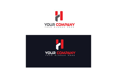 Letter Logo - H Letter Alphabet Logo Design Template for your business or service