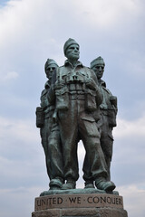 The Commando Memorial at Spean Bridge the Scottish Highlands