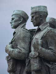 The Commando Memorial at Spean Bridge the Scottish Highlands