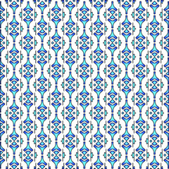 Fototapeta na wymiar Geometric vector pattern with azure and blue gradient. simple ornament for wallpapers and backgrounds.