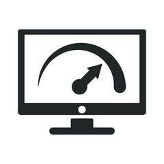 computer, browser performance icon design