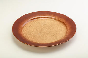 Empty color plate for kitchen