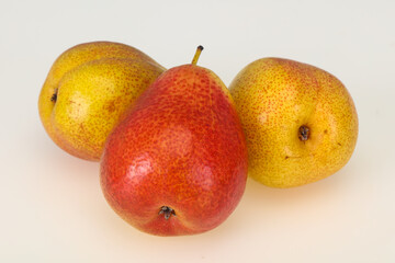 Sweet pear isolated on white