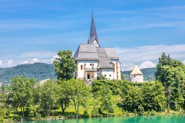 Wallfahrtskirche Maria Wörth am Wörthersee, Kärnten, Österreich