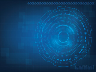 Obraz premium abstract technology sci fi circuit design innovation concept vector background 