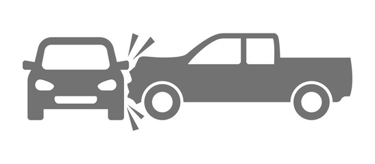two car crash icon © Igarts