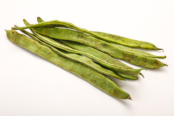 Green bean heap for cooking