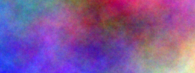 Abstract background blueish to purple. Banner abstract background. Blurry color spectrum, texture background. Rainbow colors. Vivid colors spectrum background.