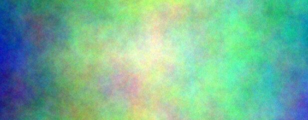 Blue and green background. Banner abstract background. Blurry color spectrum, texture background. Rainbow colors. Colors spectrum background.