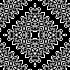Design seamless decorative lacy pattern