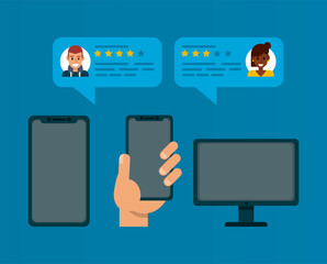 online review devices