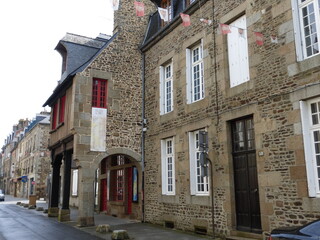 Fougeres, Francia. Con un bonito casco medieval.
