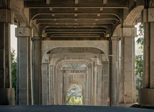 Under the bridge