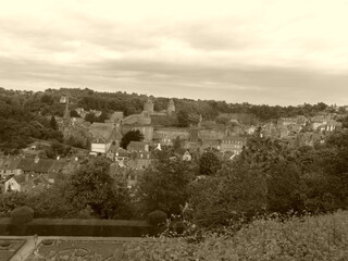 Fougeres, Francia. Con un bonito casco medieval.