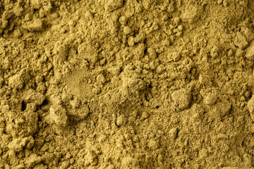 Hemp Vegan protein powder background. Sport nutrition