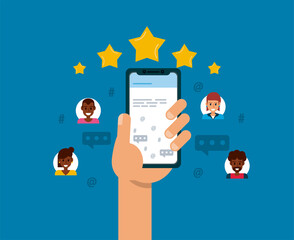 online review in smartphone