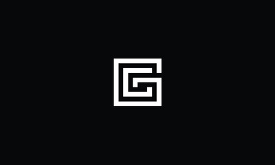 CG ,GC ,C ,G Abstract Letters Logo Monogram
