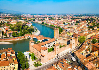 Castelvecchio Castle in Verona, Italy