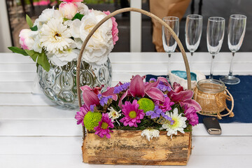 Luxury Flower decoration on table
