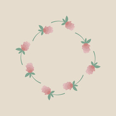 Delicate floral illustration