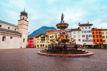 Fototapeta na wymiar Trento city, Trentino Alto Adige