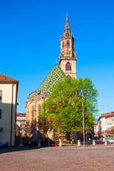 Fototapeta premium Bolzano Cathedral in South Tyrol