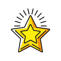 Obraz premium star creativity success