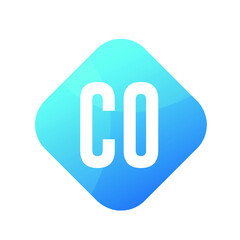 icon of a arrow on a blue background