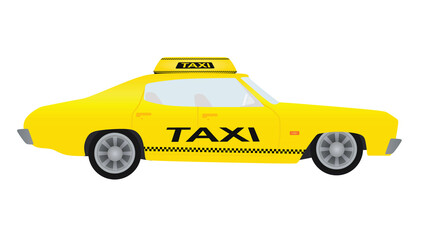 Taxi cab station. vector illustration