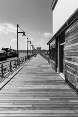 Pier on Hudson River