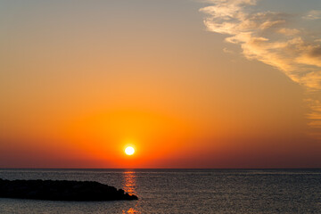 sunrise over the Chesapeake Bay
